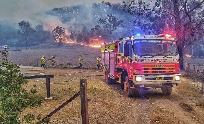 Two million hectares of land have been burnt across the State so far this bush fire season. Photo:File