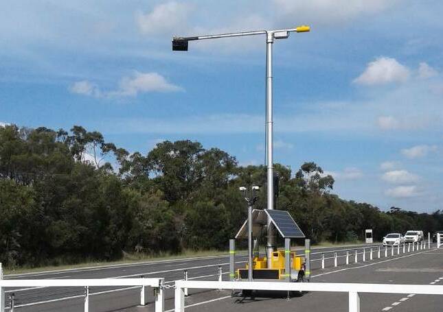 Transportable cameras are regularly moved from site to site across NSW. Photo: Supplied 