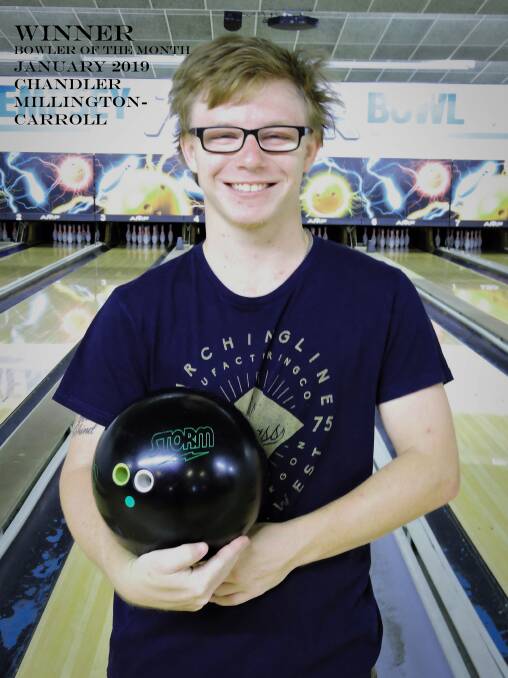 Chandler Millington-Carroll is the Bowler Of The Month for January 2019