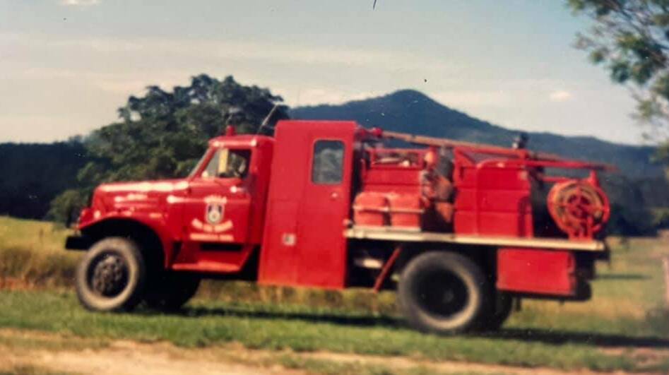'Valla 2' carried 2000 litres in two tanks, and had a Robin Diesel firefighter pump. Photo: Supplied 