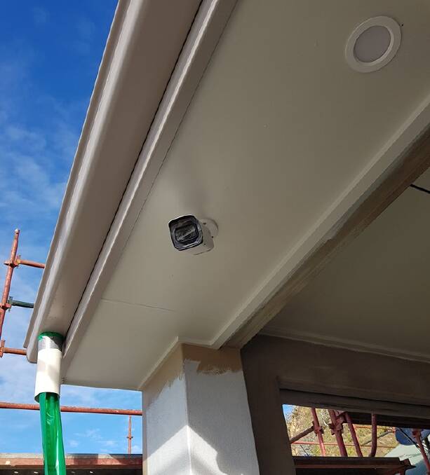One of the new cameras at the surf club. Photo: Supplied 