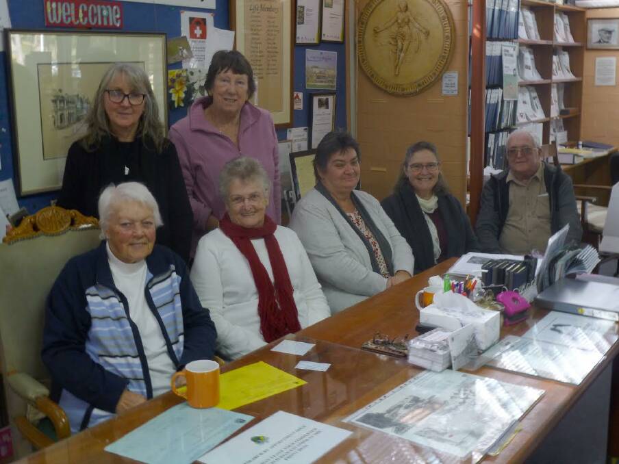 Kempsey Museum volunteers and some of the displays. Photo: Supplied 