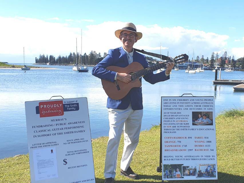 MUSICAL MISSION: Classical guitarist Murray Mandel has launched a new fundraiser in support of The Smith Family. Photo: File 
