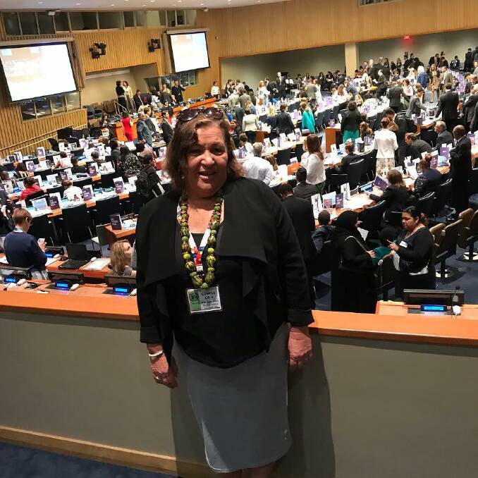June has been a representative at the United Nations in both New York and Geneva, and has also led multiple national conferences and training workshops. Photo: Supplied 