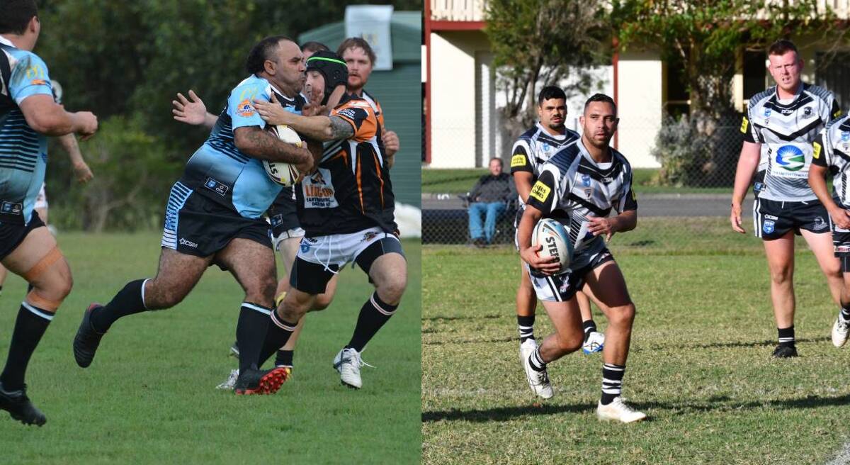 IT'S ON: This weekend at Smithtown Oval the South West Rocks Marlins and Lower Macleay Magpies will meet on the field for the first time this year. Photos: Penny Tamblyn