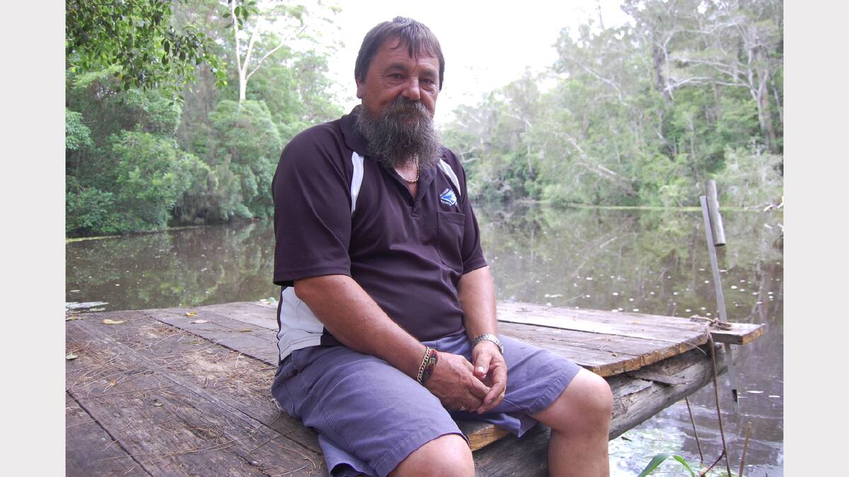 Appeal pending: Tony Bower pictured at his Maria River Rd property in 2011.