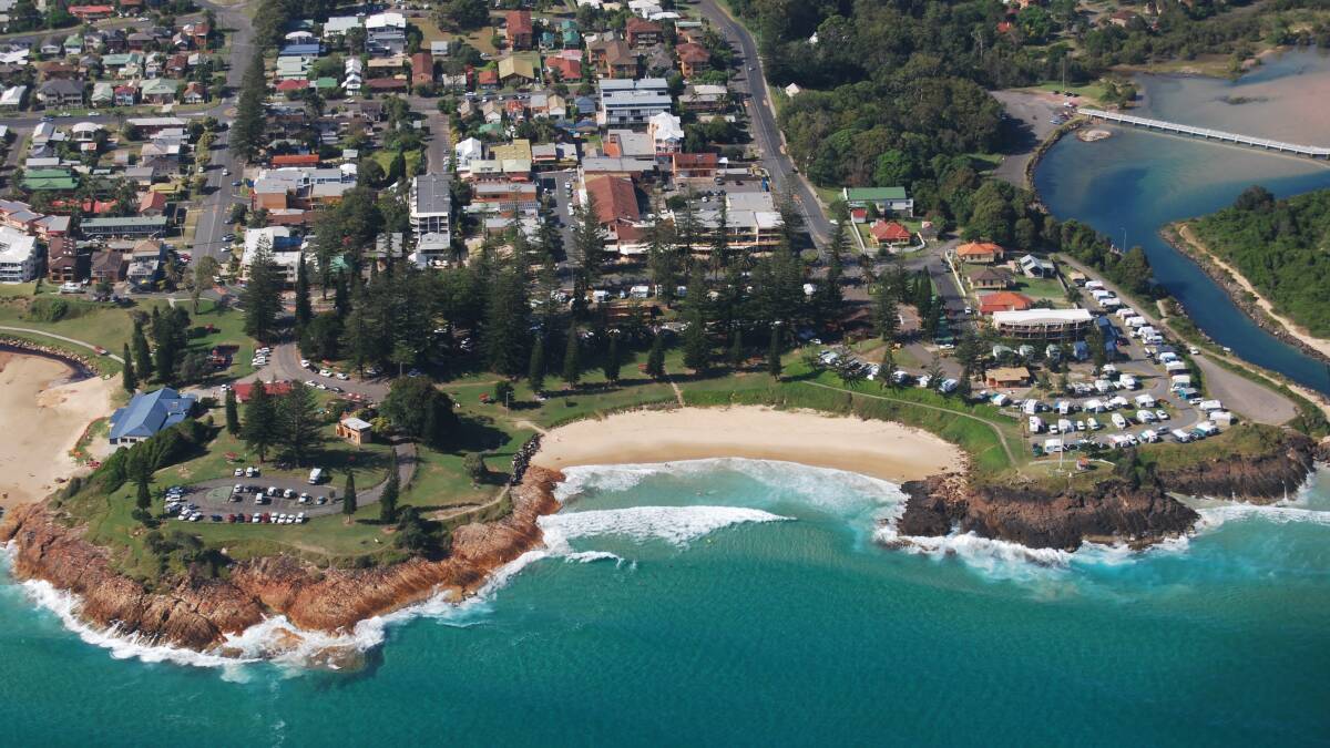 The town of South West Rocks has been nominated as the best town in NSW to visit 