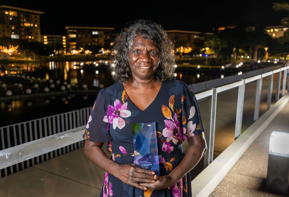 The Northern Territory's 2024 Senior Australian of the Year is teacher and linguist Yalmay Yunupingu. Picture by Salty Dingo/australianoftheyear.org.au