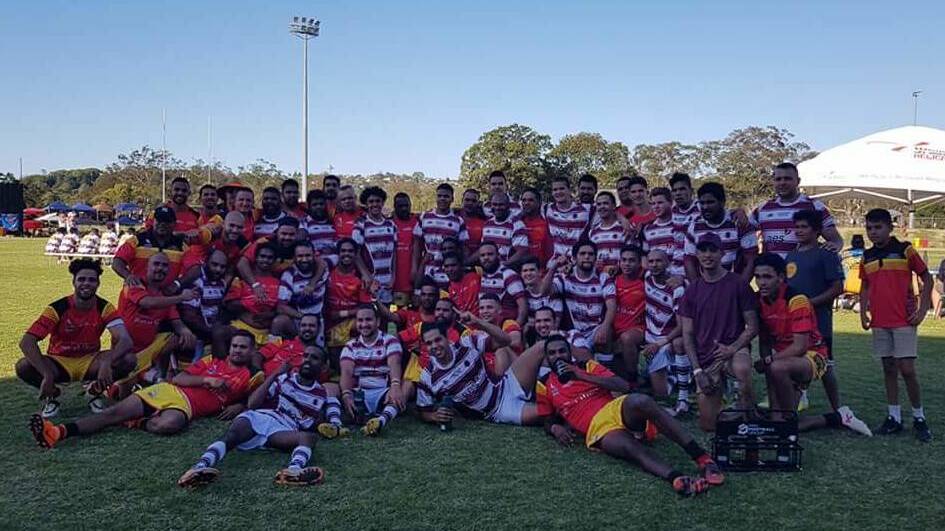 The Wall St and Tingha Warriors at the Lismore Knockout.