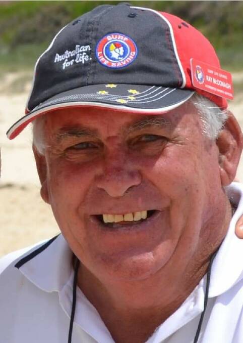 Ray McDonagh had been involved in Surf Life Saving for more than half a century.