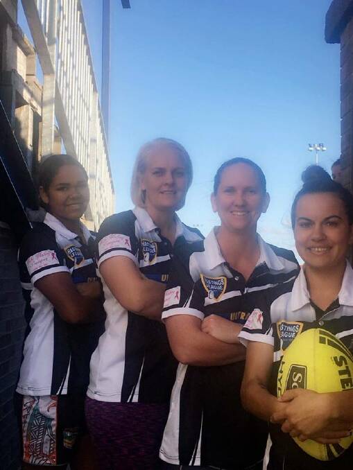 Lower Macleay Magpies players Megan Archibald, Shawnee Potts, Ellen Hetherington and Tahlisa Daley-Button were selected into the Group 3 representative side.