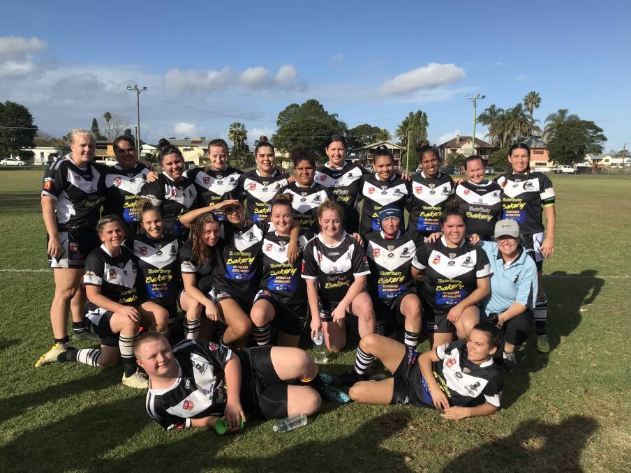 The Lower Macleay Magpies team which defeated the South West Rocks Marlinettes on Saturday. Photo: Supplied