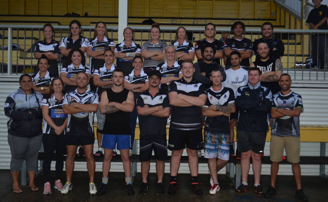 The Magpies men's and women's sides, who were at training on Thursday March 7, for the 2019 season.