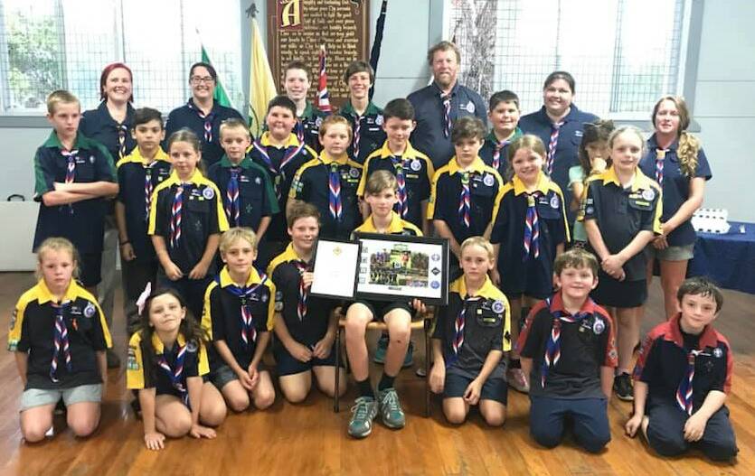 Kempsey’s Kyle Bowman receives highest Cub Scout honour