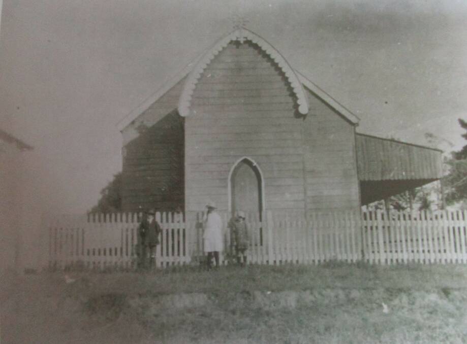 St Joseph's Primary School in 1917. Photo: Supplied