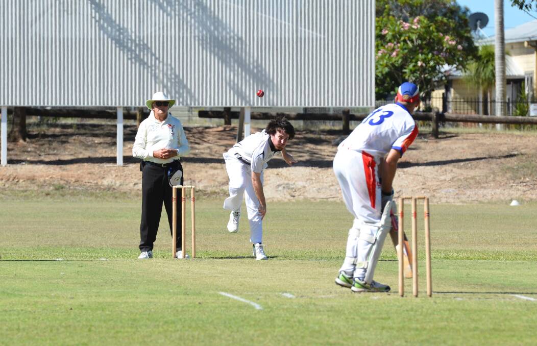 Speed: Rovers' bowling outfit restricted Macquarie to 166 last Saturday but their batting line up wasn't able to surpass the total. Photo: Penny Tamblyn.