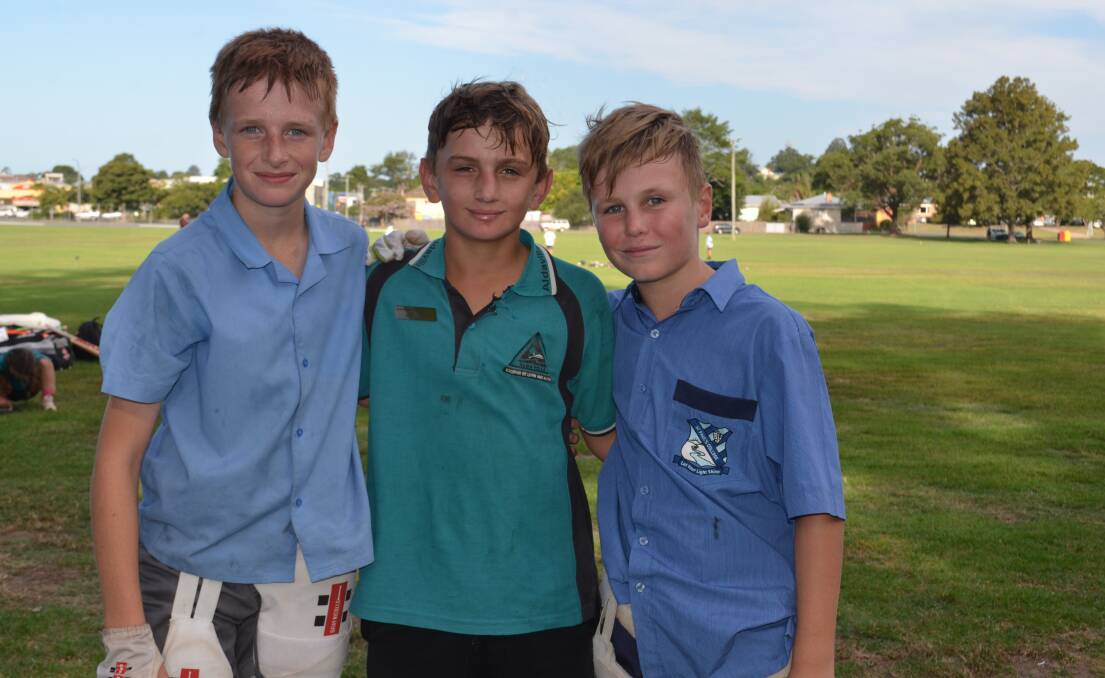 Riley Mitchell, Tom Powick and Kade Buckley are Rovers Under-12s juniors.