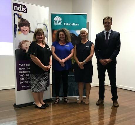 Organisers Rowan Coombes, Paula Dowd, Tracey Winfer and Andrew Kuchling.