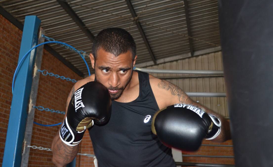 Renold Quinlan continues to train in his hometown Kempsey.