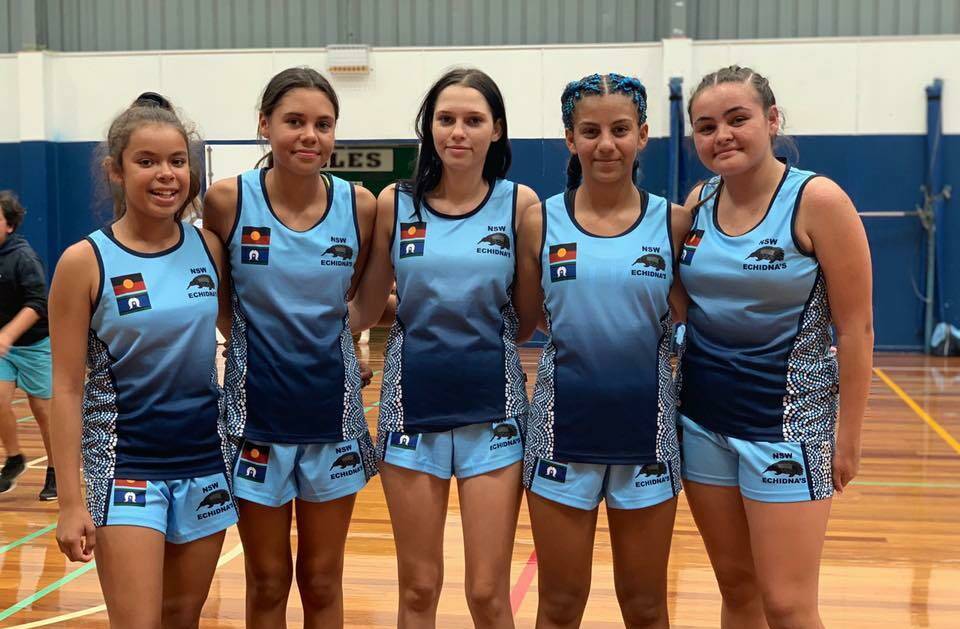 Prestigious honour: The Five Macleay Netball Association representatives who have earned selection into the Australian Budgies team. Photo: Supplied.