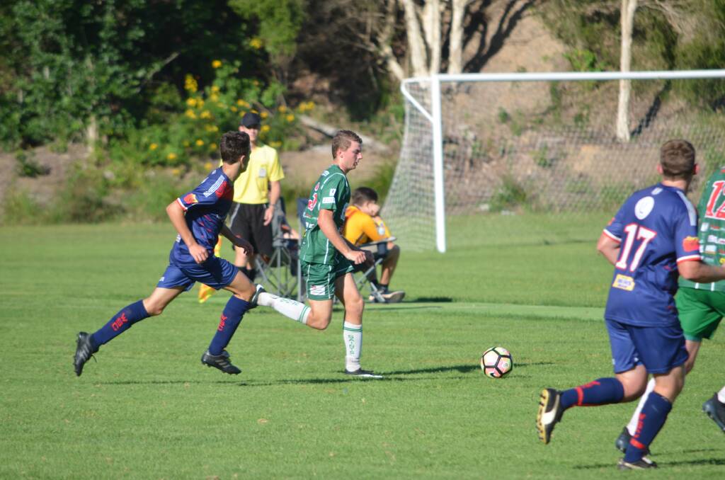 Still alive: The Kempsey Saints Premier League side contests the third round of the FFA Cup this weekend. Photo: Callum McGregor.