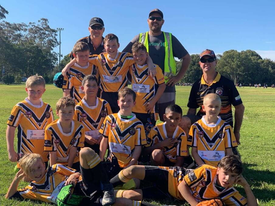 The Smithtown Tigers Under-10s. Photo: Supplied