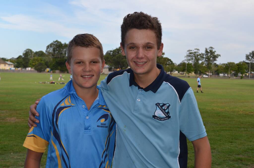 Cooper Petterson and Jack Wakely are Rovers Under-14s players.