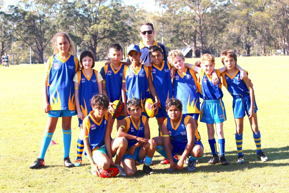 The Macleay Valley Eagles Under-11s side which will make the journey to Melbourne. Photo: Supplied