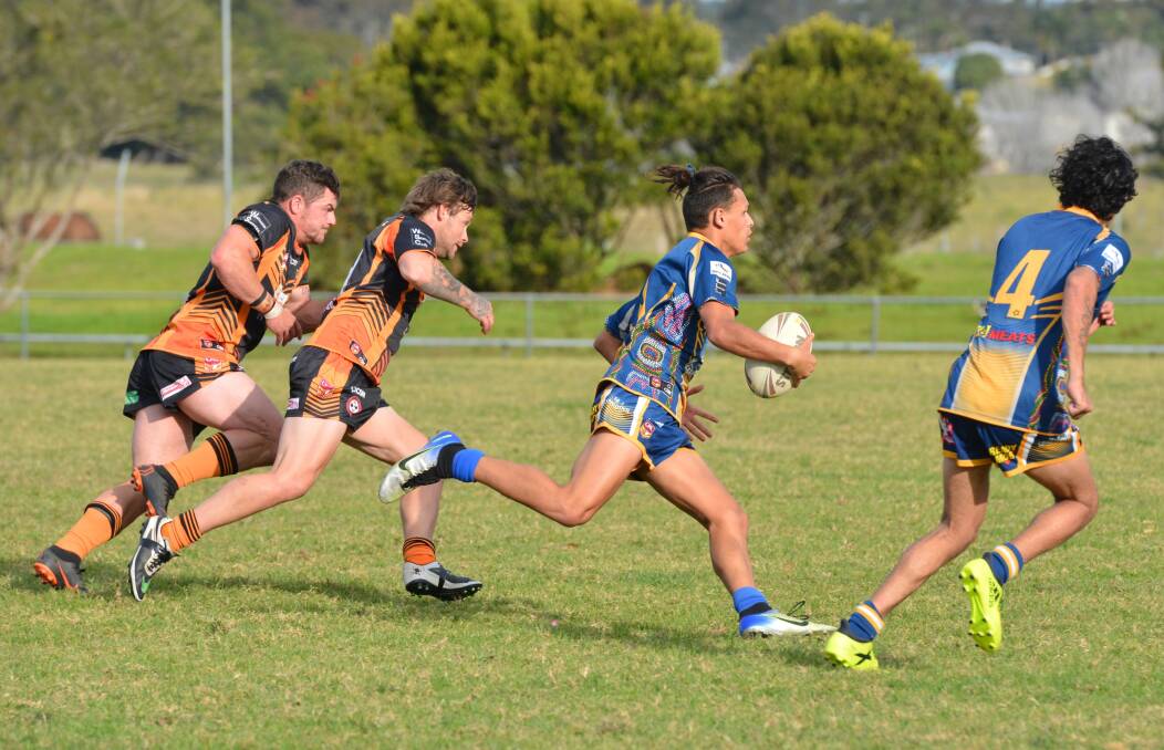 Outside: The Macleay Valley Mustangs will do battle with the Forster-Tuncurry Hawks in an elimination final this Saturday. Photo: Penny Tamblyn.