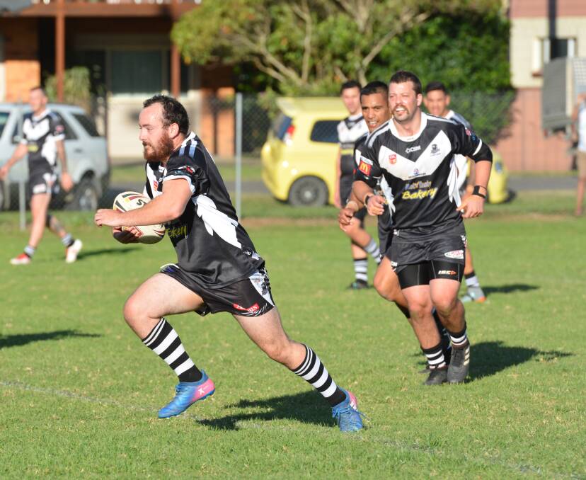 Eliminated: The Lower Macleay Magpies' season was ended at the hands of the Kendall Blues on Saturday. Photo: Penny Tamblyn.