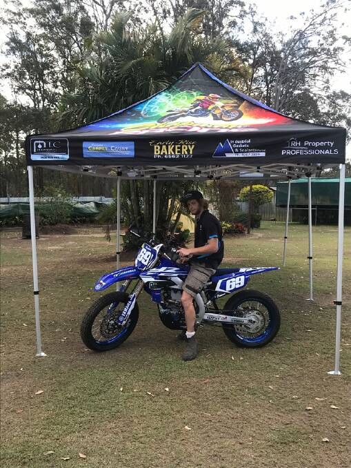 James Chapman claimed the Australian title in the Pro 250cc division at the Australian Dirt Track Championships. Photo: Supplied