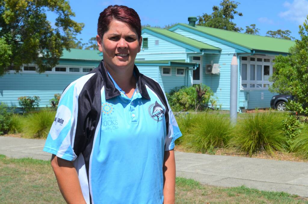 Step forward: Amelia Blair will co-coach the first every South West Rocks Marlins women's rugby league side with Tyan Leonard. Photo: Callum McGregor.