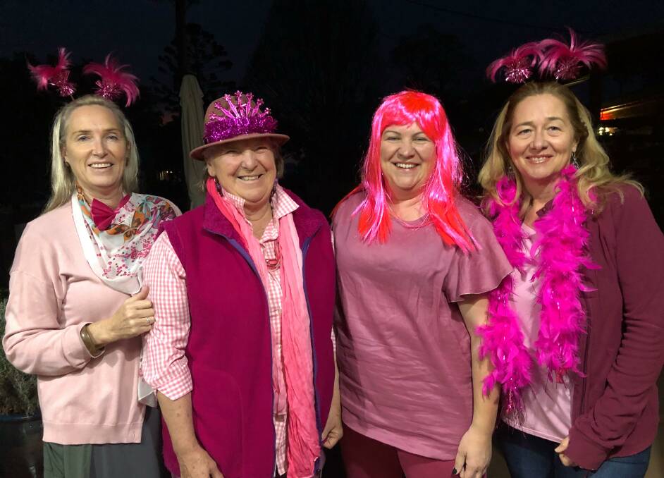 Local CWA ladies are already getting into the pink spirit. Photo: Supplied