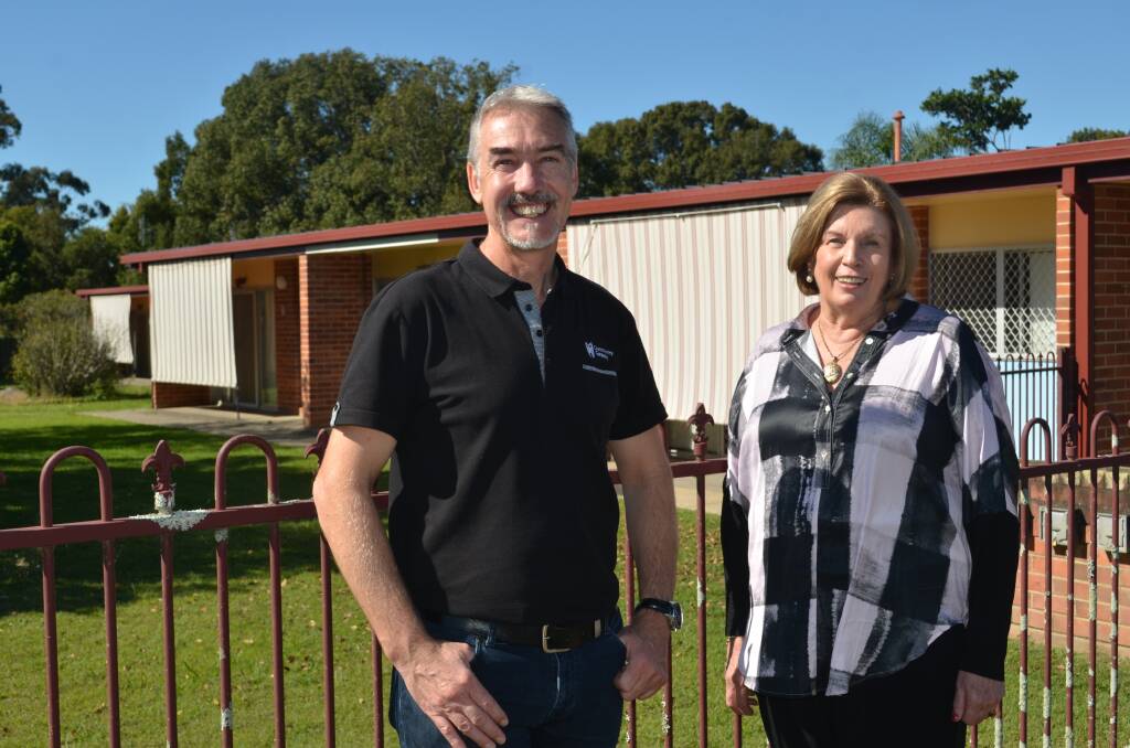 Community Gateway Chief Executive Officer Craig Thomson and Chairperson Jan Wetherall were relieved when they had the winning bid of the Judith Evill units.
