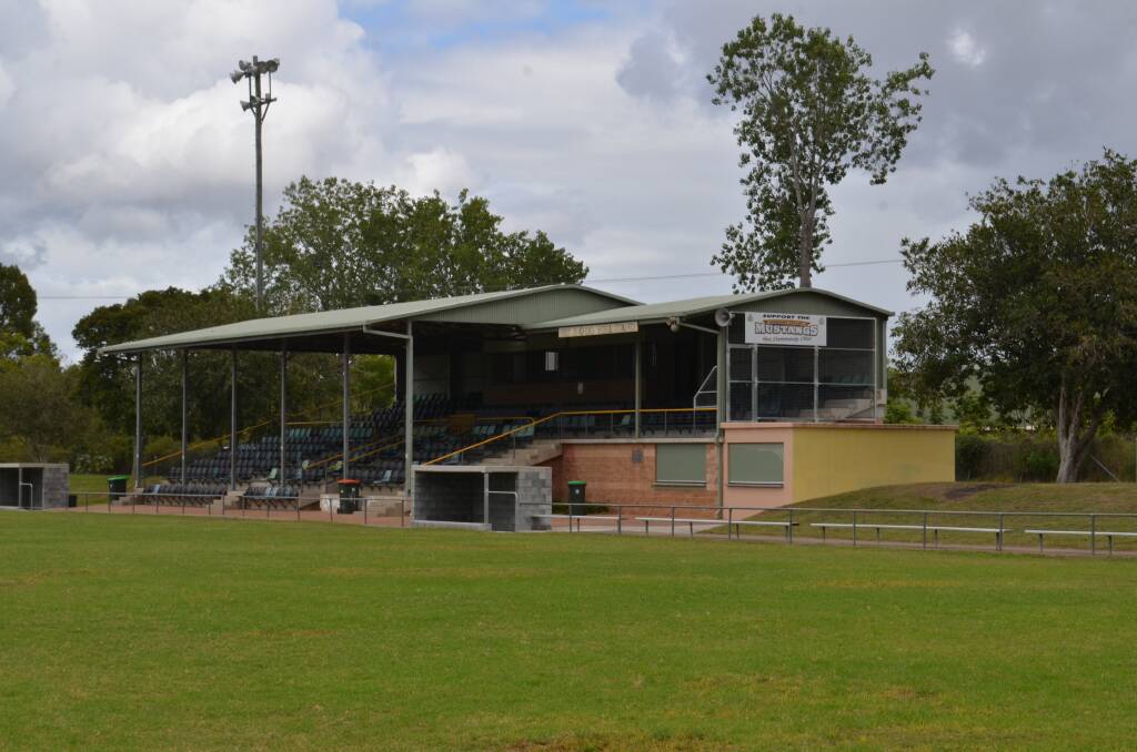 The grandstand at the Macleay Valley Mustangs home ground will be refurbished.
