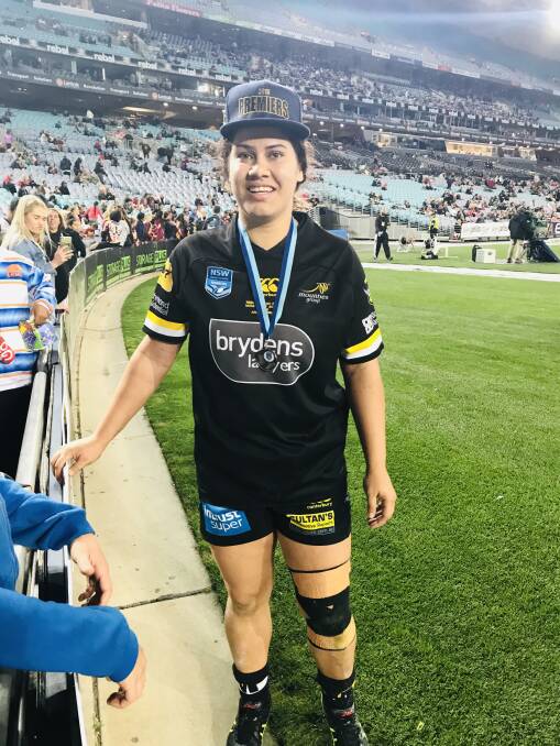Kempsey’s Tommaya Kelly-Sines has only been playing rugby league for three years but has reached the pinnacle of Indigenous rugby league.