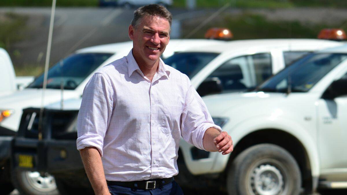 Making history: Lyne MP Rob Oakeshott says Kempsey is at the heart of the ongoing national reconciliation process with the Aboriginal community