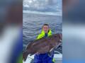 This week's photo features angler Zayne Cassidy with a fantastic Bar Cod. Picture, supplied